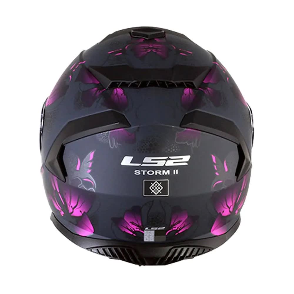 CASCO LS2 FF800 STORM BURST BLACK PURPLE5