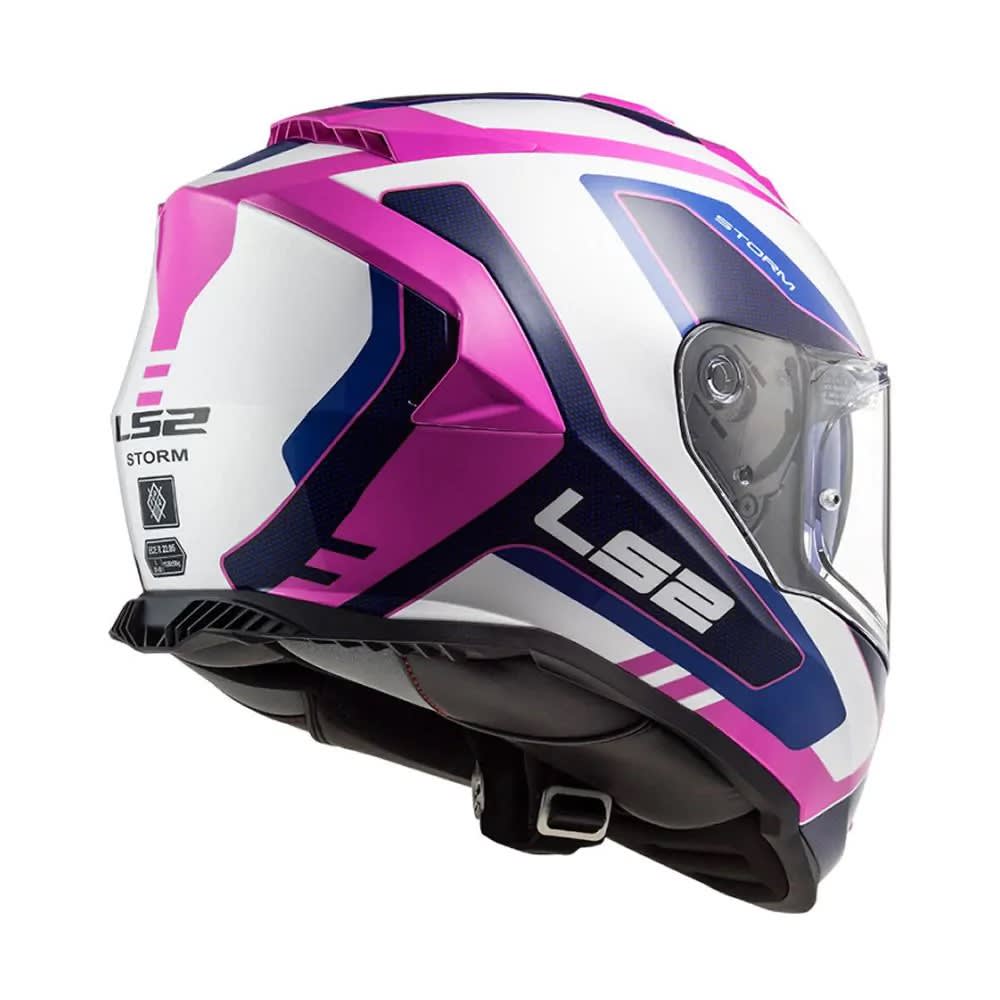 CASCO LS2 FF800 STORM TECHY WHITE PINK2