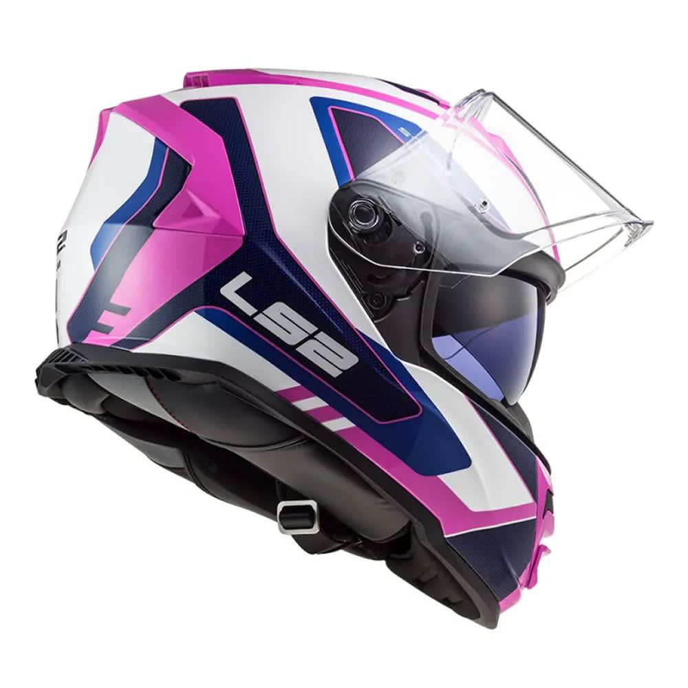 CASCO LS2 FF800 STORM TECHY WHITE PINK4