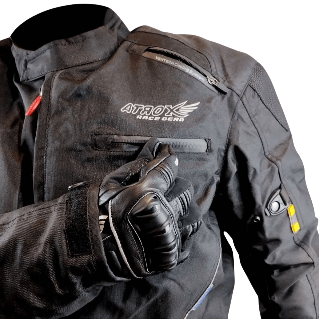 CHAQUETA ATROX ARAGON CE2132 BLACK MAN4