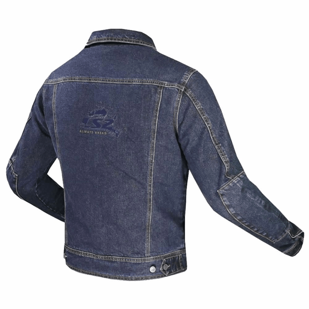 CHAQUETA LS2 OAKY BLUE JEANS2
