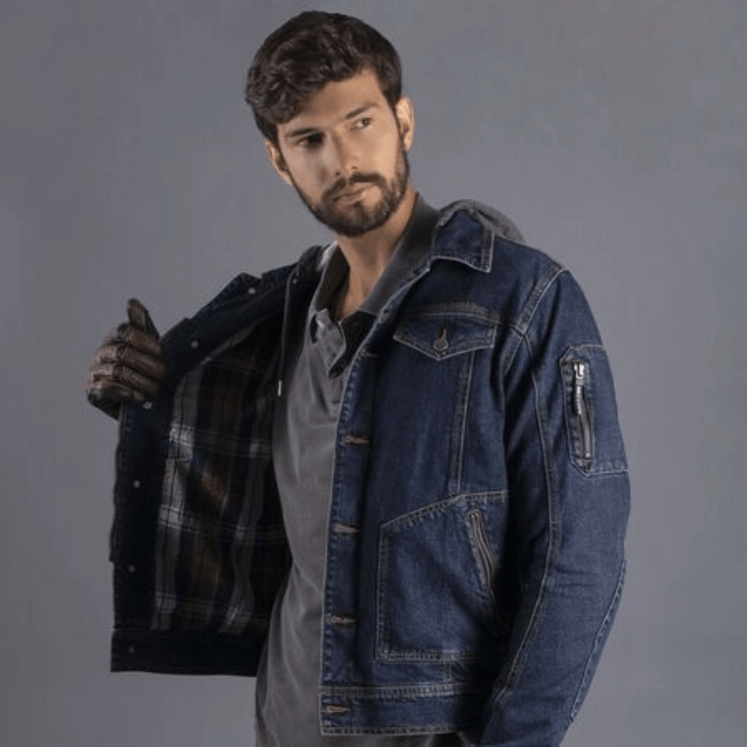 CHAQUETA LS2 OAKY BLUE JEANS5