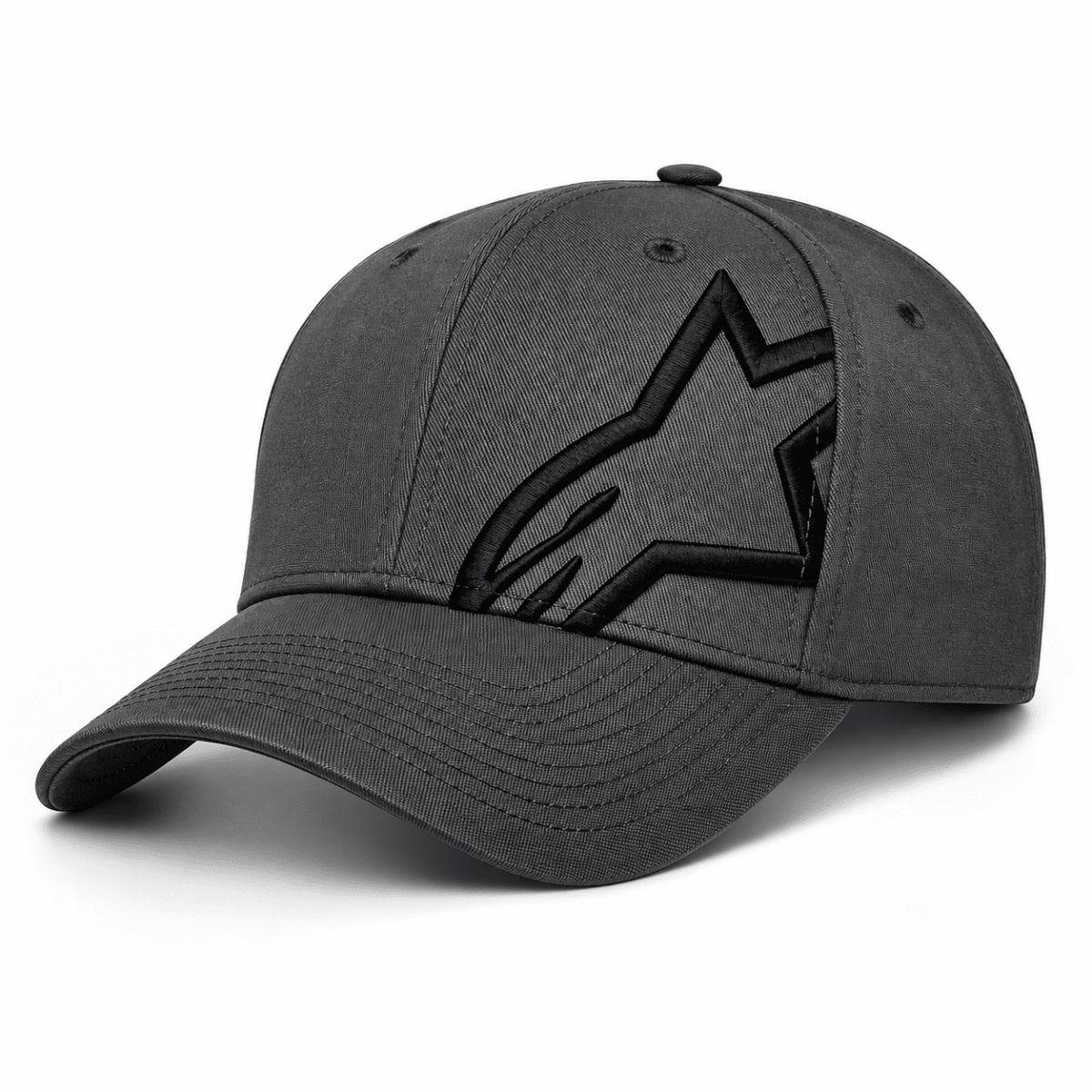 GORRO ALPINESTARS CORP SNAP 2 GRAY BLACK1