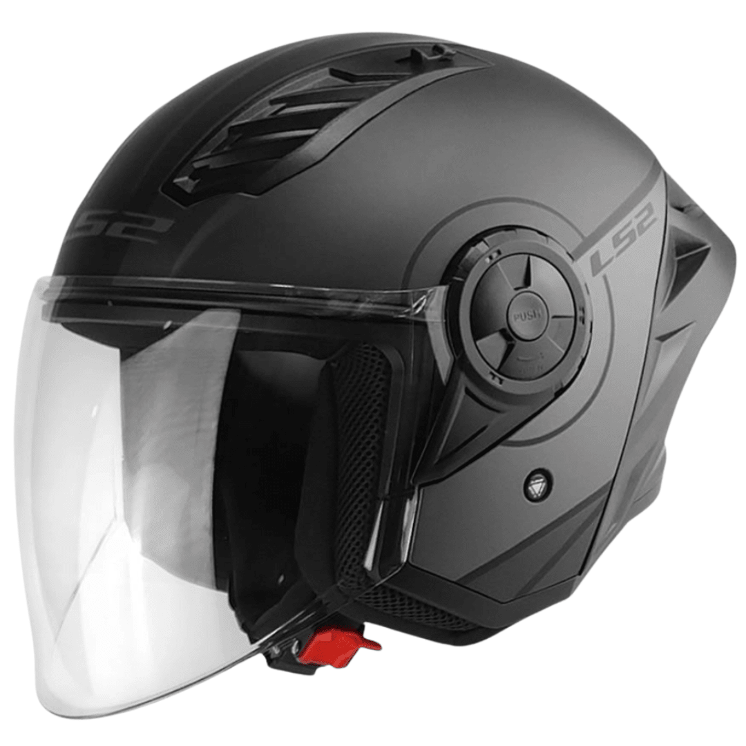 CASCO LS2 OF616 AIRFLOW II COVER GRAY BLACK1