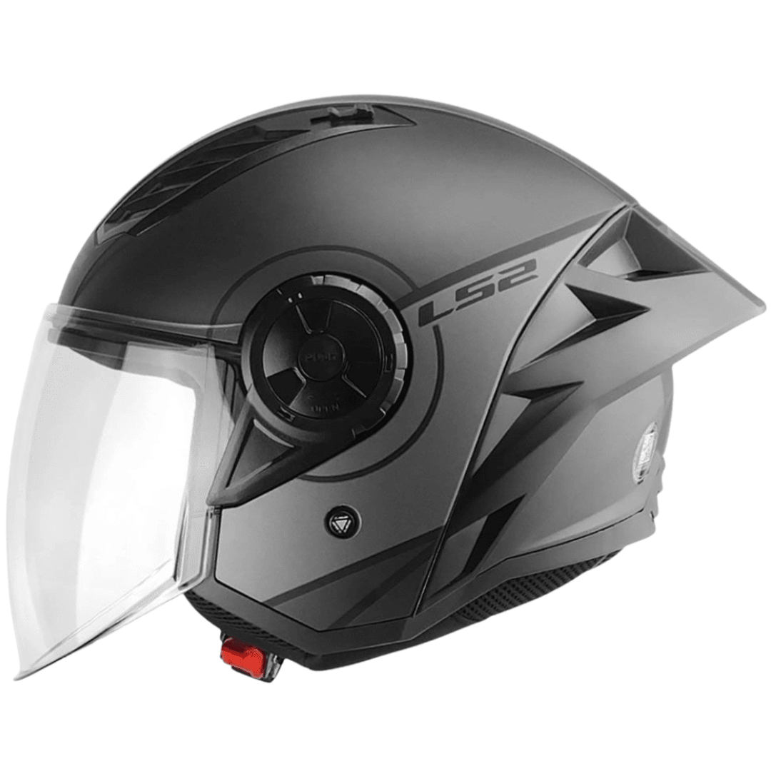 CASCO LS2 OF616 AIRFLOW II COVER GRAY BLACK2