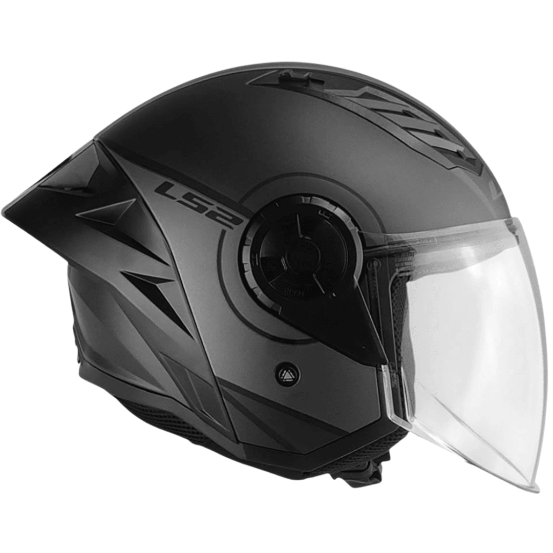 CASCO LS2 OF616 AIRFLOW II COVER GRAY BLACK3