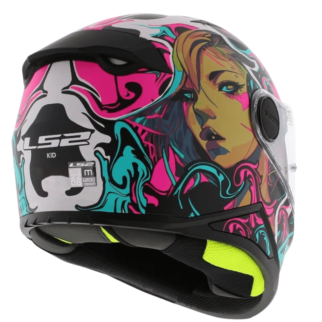CASCO LS2 FF812 KIDS CYBERG PURPLE4