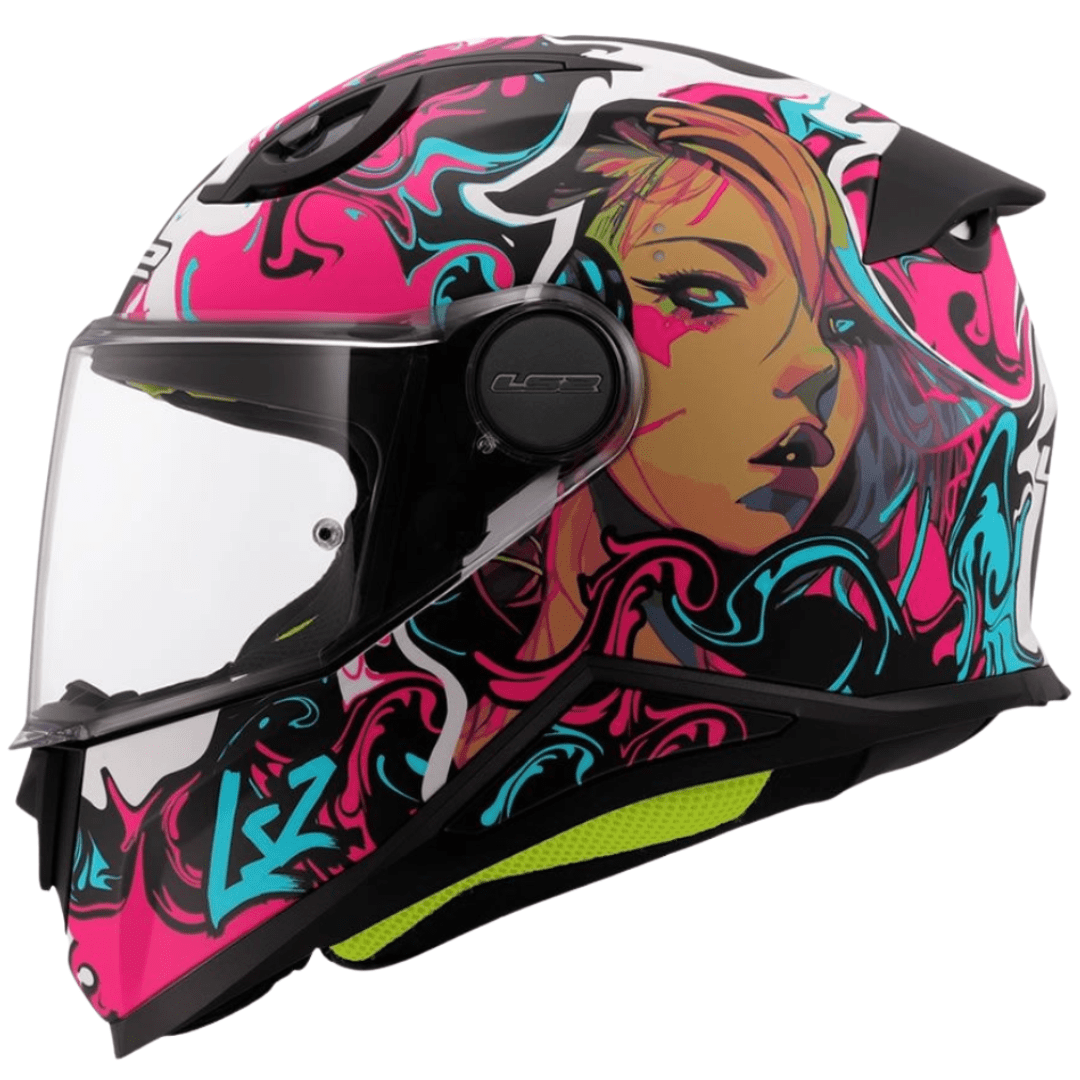 CASCO LS2 FF812 KIDS CYBERG PURPLE3