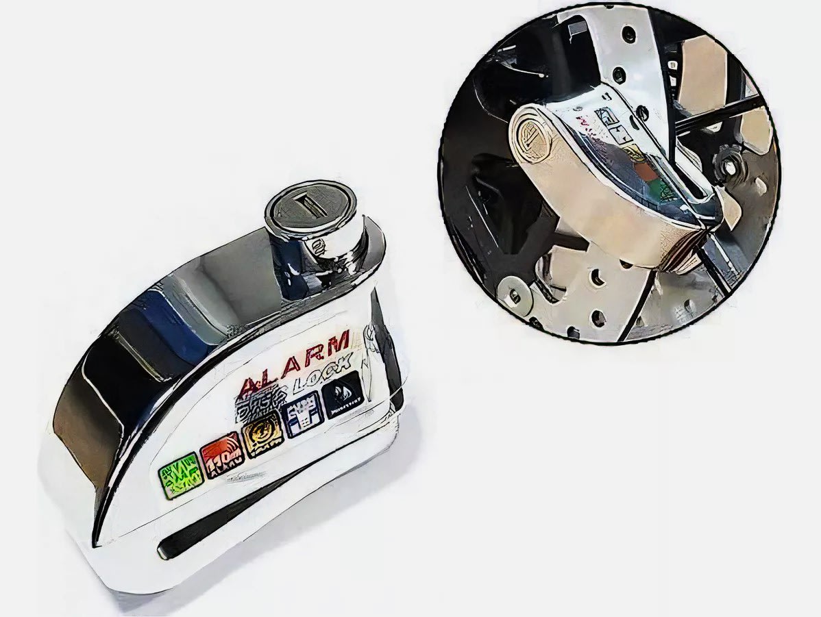 CANDADO DISCO FRENO CON ALARMA LK3031