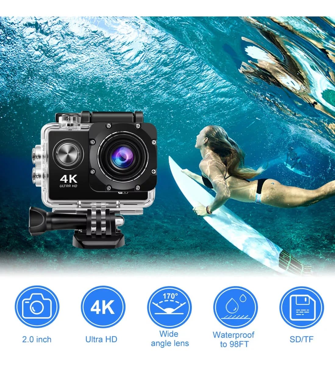 CAMARA SPORT 4K WIFI5