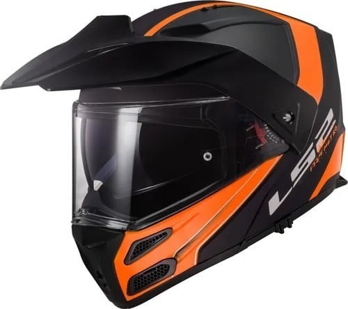 CASCO LS2 FF324 METRO EVO RAPID MATTE BLACK ORANGE2
