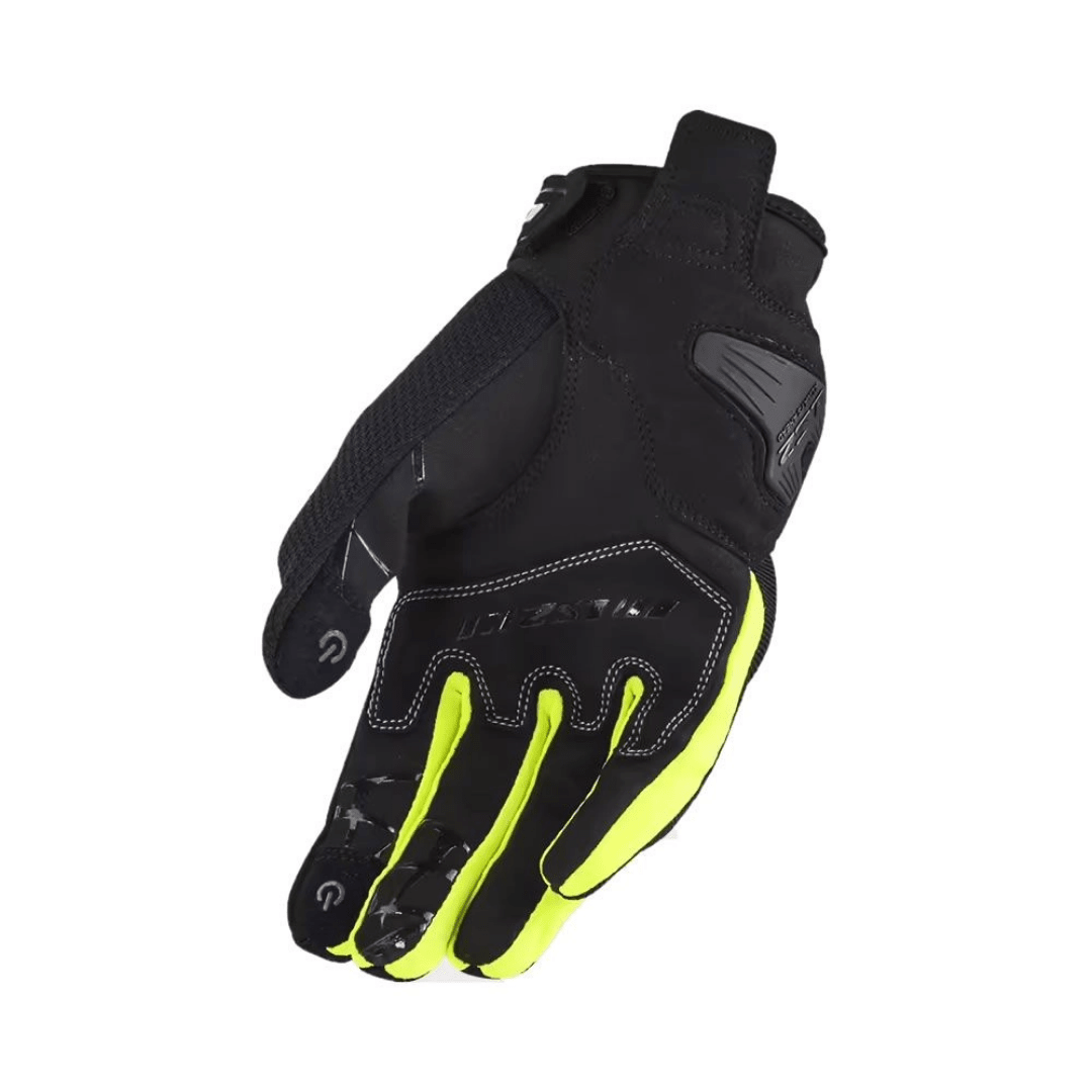 GUANTES LS2 DART II BLACK YELLOW MAN3