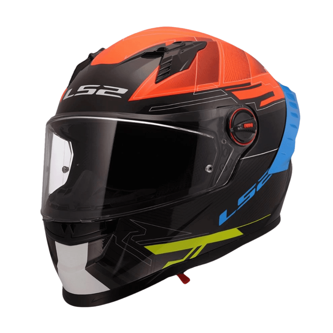 CASCO LS2 FF816 COSMOS DIGITAL GRAY ORANGE1