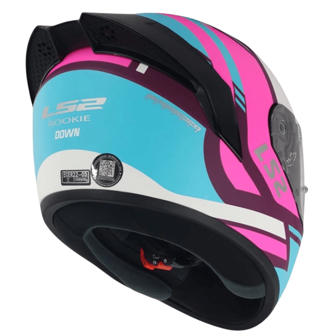 CASCO LS2 FF352 EVO DOWN PINK WHITE MATTE3