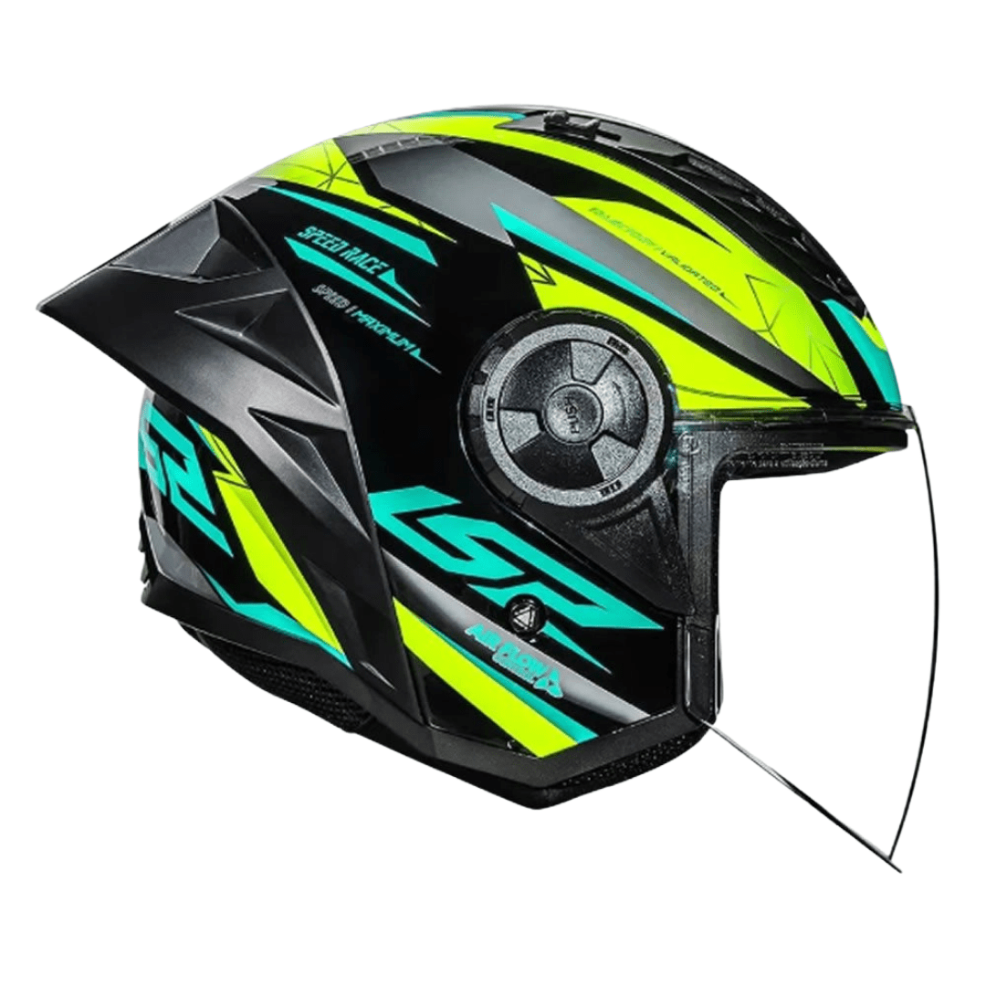 CASCO LS2 OF616 AIRFLOW II DRAZE YELLOW BLUE3