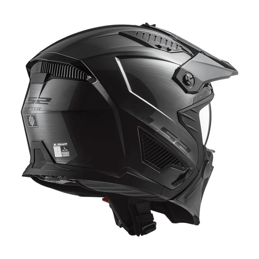 CASCO LS2 MODULAR OF606 DRIFTER JEANS TITANIUM GLOSS3
