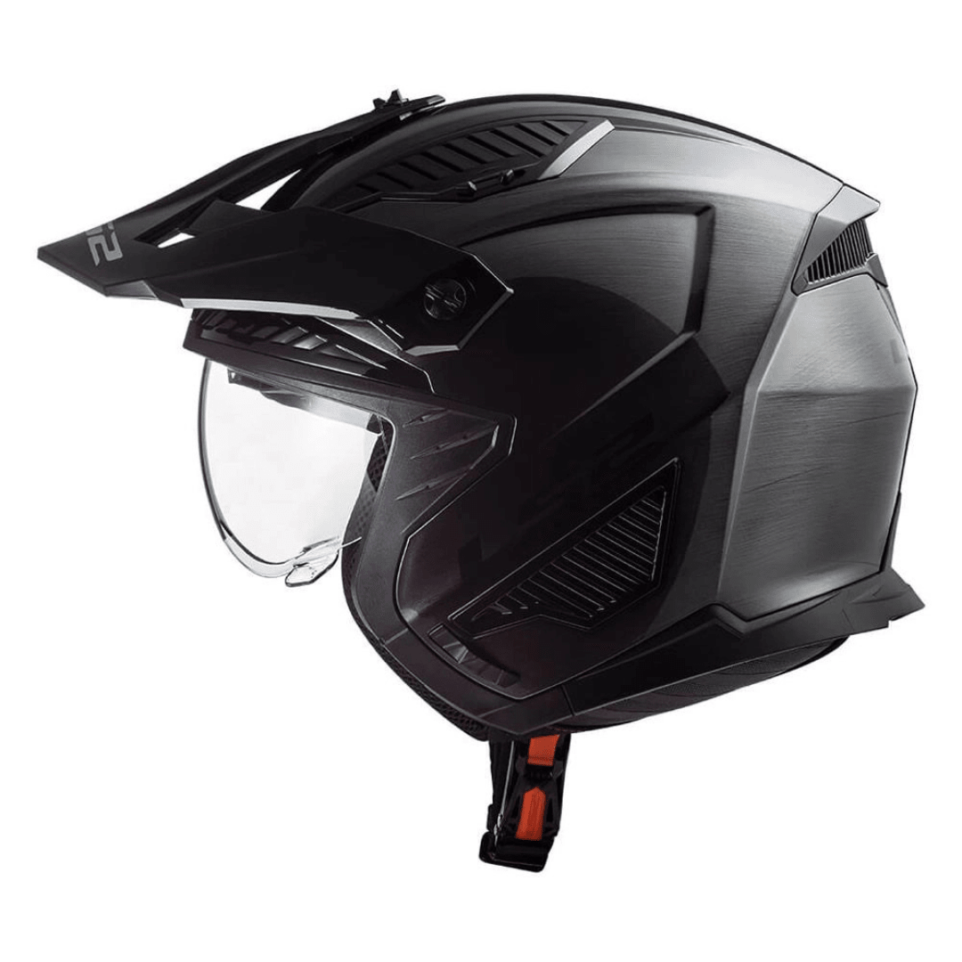 CASCO LS2 MODULAR OF606 DRIFTER JEANS TITANIUM GLOSS4