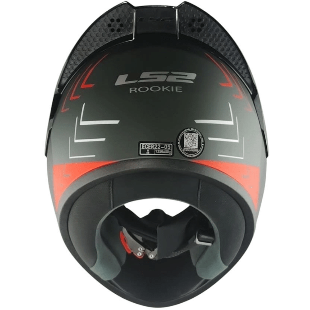CASCO LS2 FF352 EVO GARR GRAY WHITE RED6