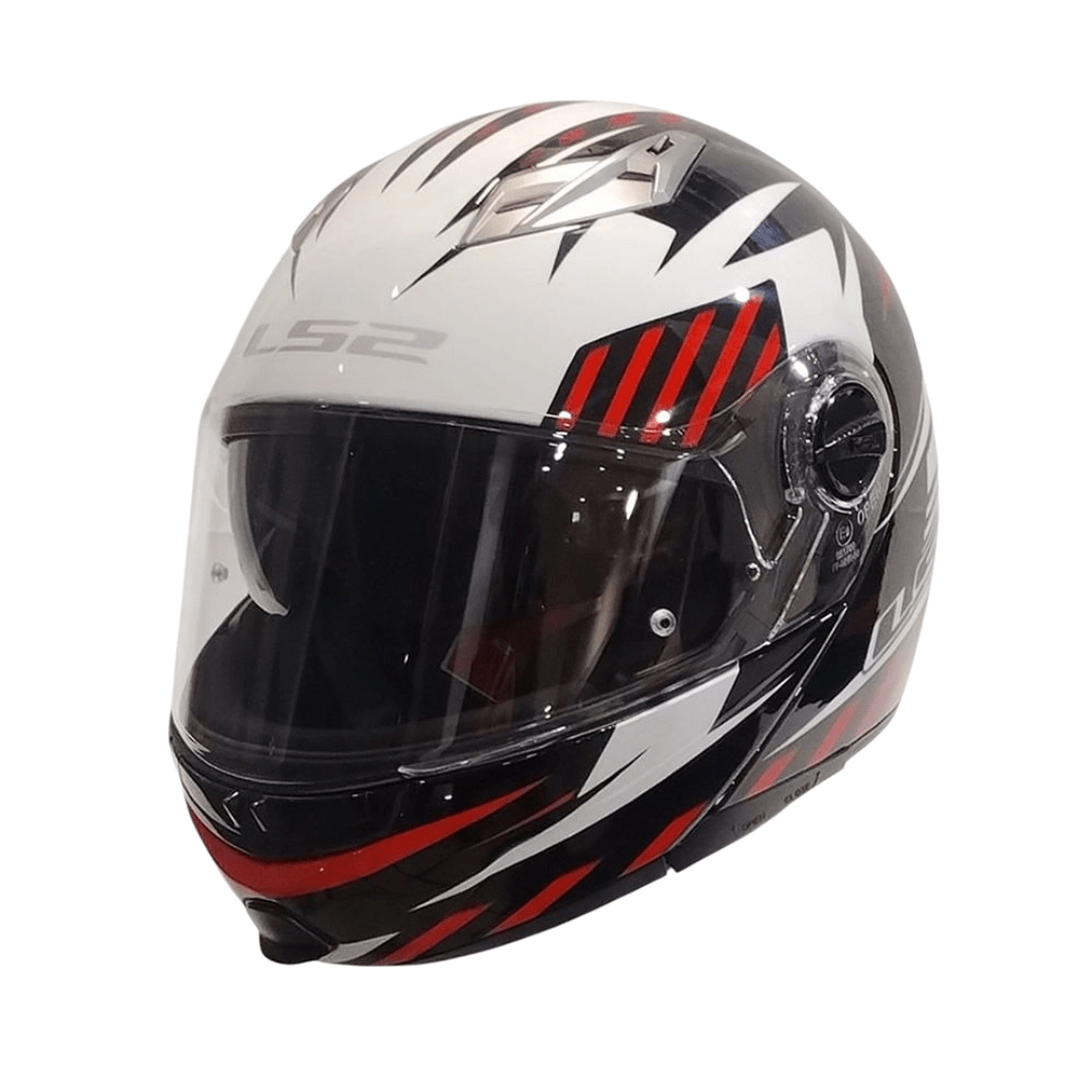 CASCO LS2 ABATIBLE FF370 EASY EXTENT WHITE RED2