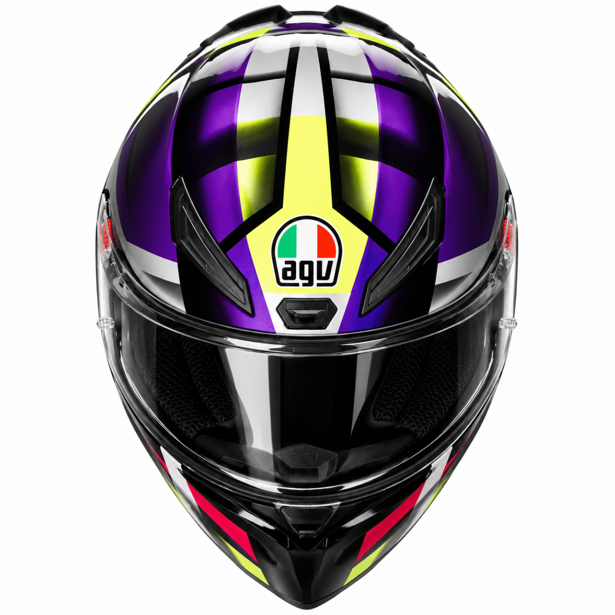 CASCO AGV K1 S FASTLAP BLACK PURPLE YELLOW5