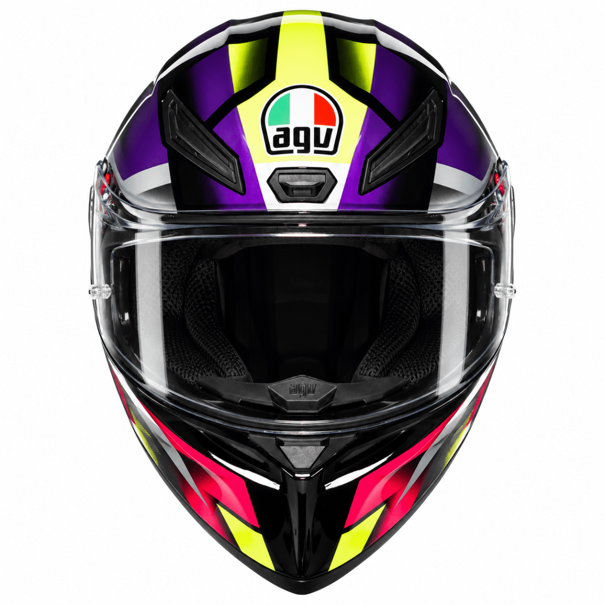 CASCO AGV K1 S FASTLAP BLACK PURPLE YELLOW6