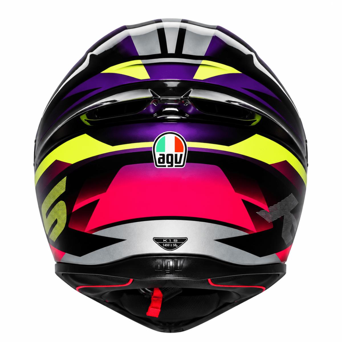 CASCO AGV K1 S FASTLAP BLACK PURPLE YELLOW7