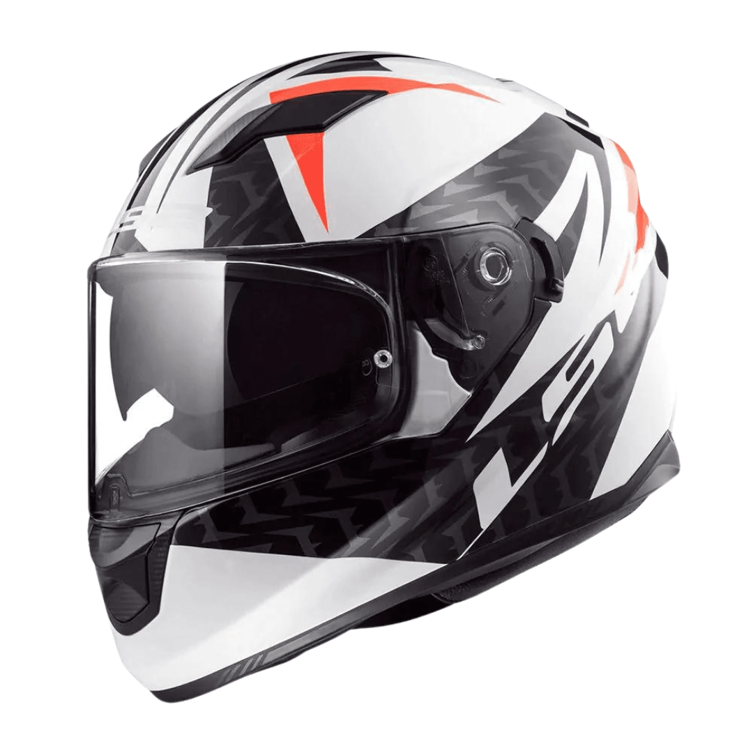 CASCO LS2 FF320 STREAM EVO COMMANDER WHITE ORANGE1