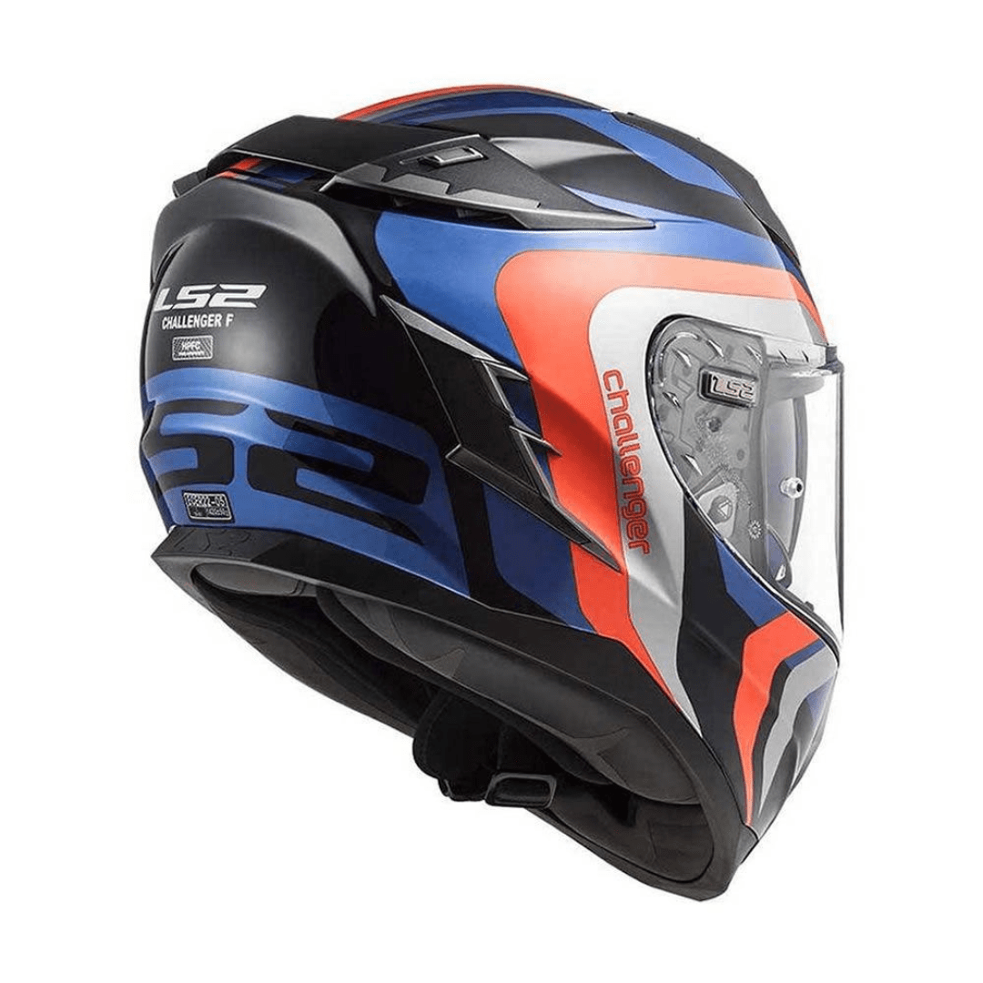 CASCO LS2 FF327 CHALLENGER GALACTIC BLUE ORANGE3
