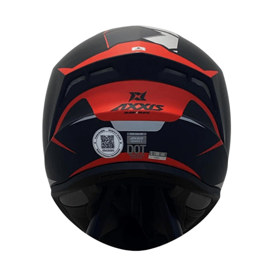 CASCO AXXIS DRAKEN S FRANTIC B5 RED MATTE6