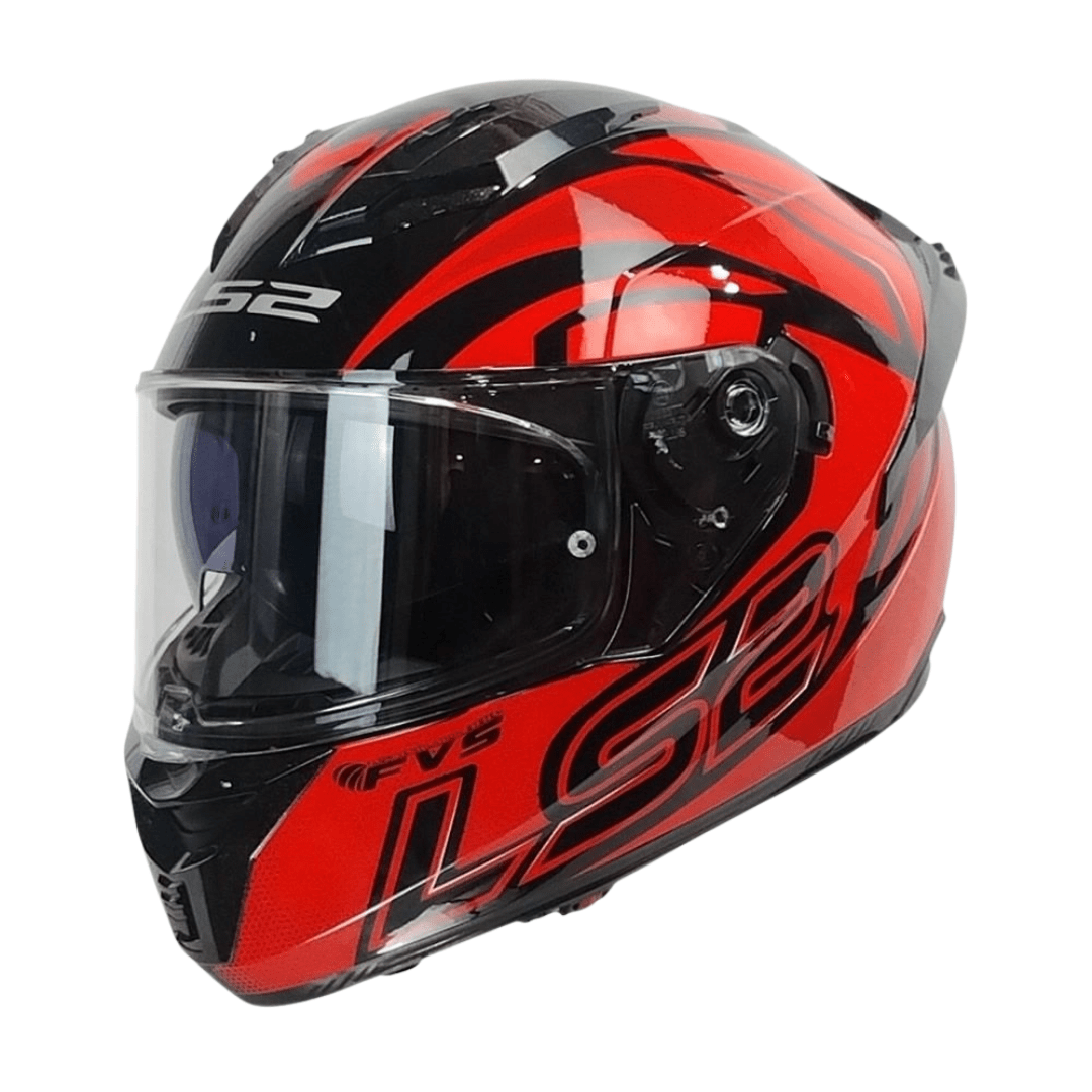 CASCO LS2 FF806 FUSION RED1