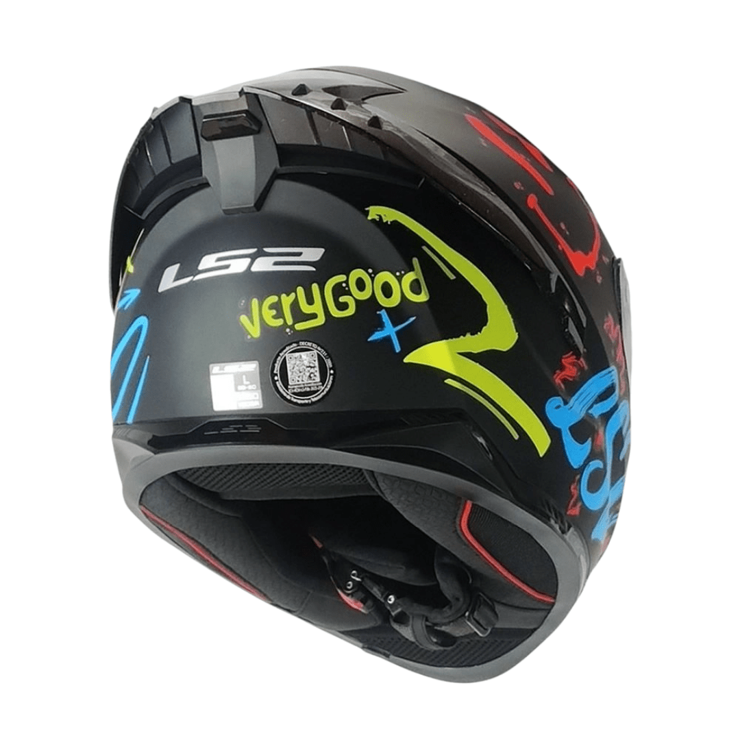 CASCO LS2 FF806 FUSION ONE BLACK COLORS MATTE3