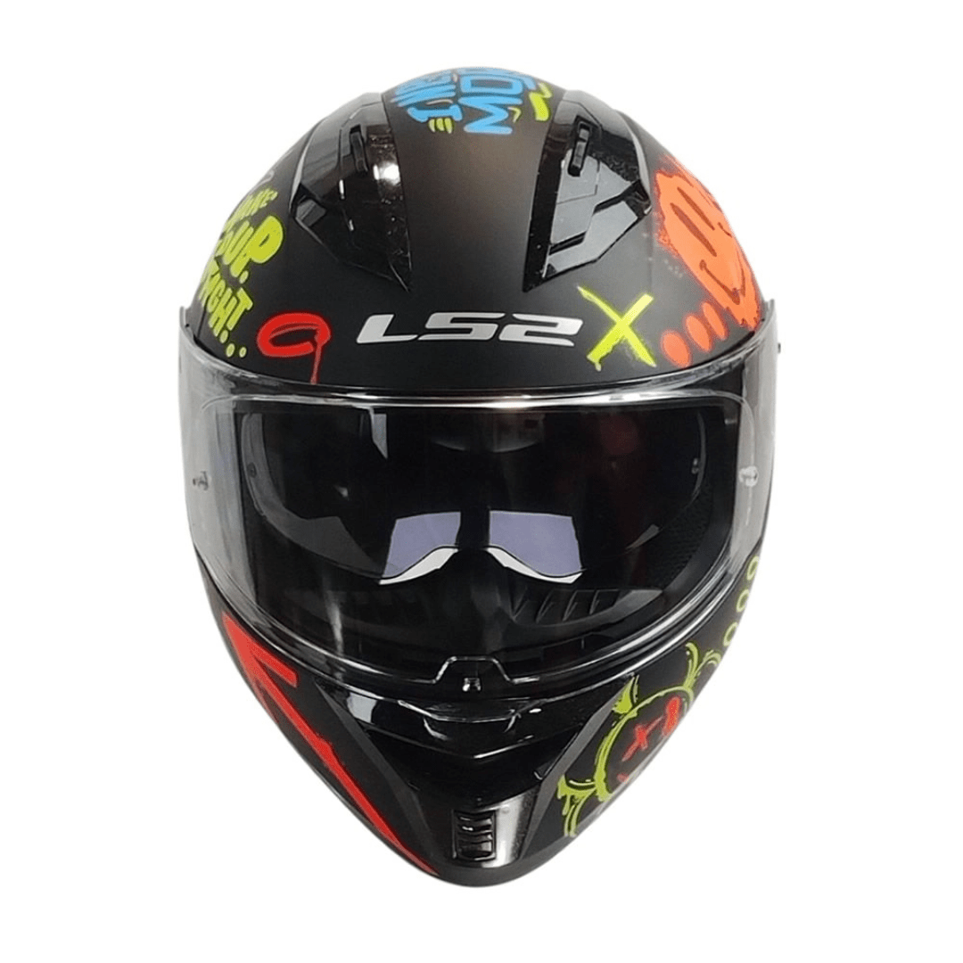 CASCO LS2 FF806 FUSION ONE BLACK COLORS MATTE4