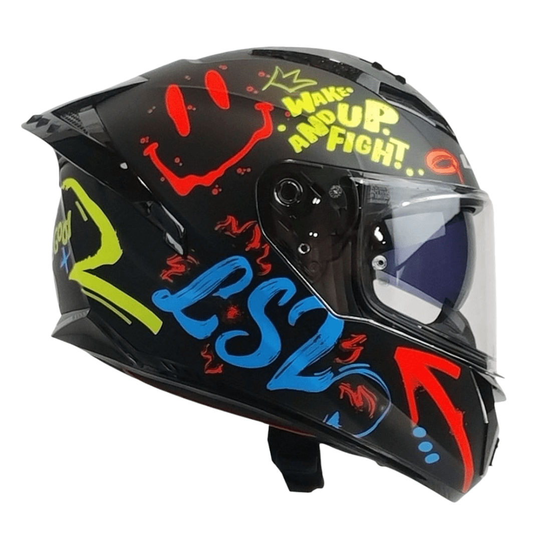 CASCO LS2 FF806 FUSION ONE BLACK COLORS MATTE5