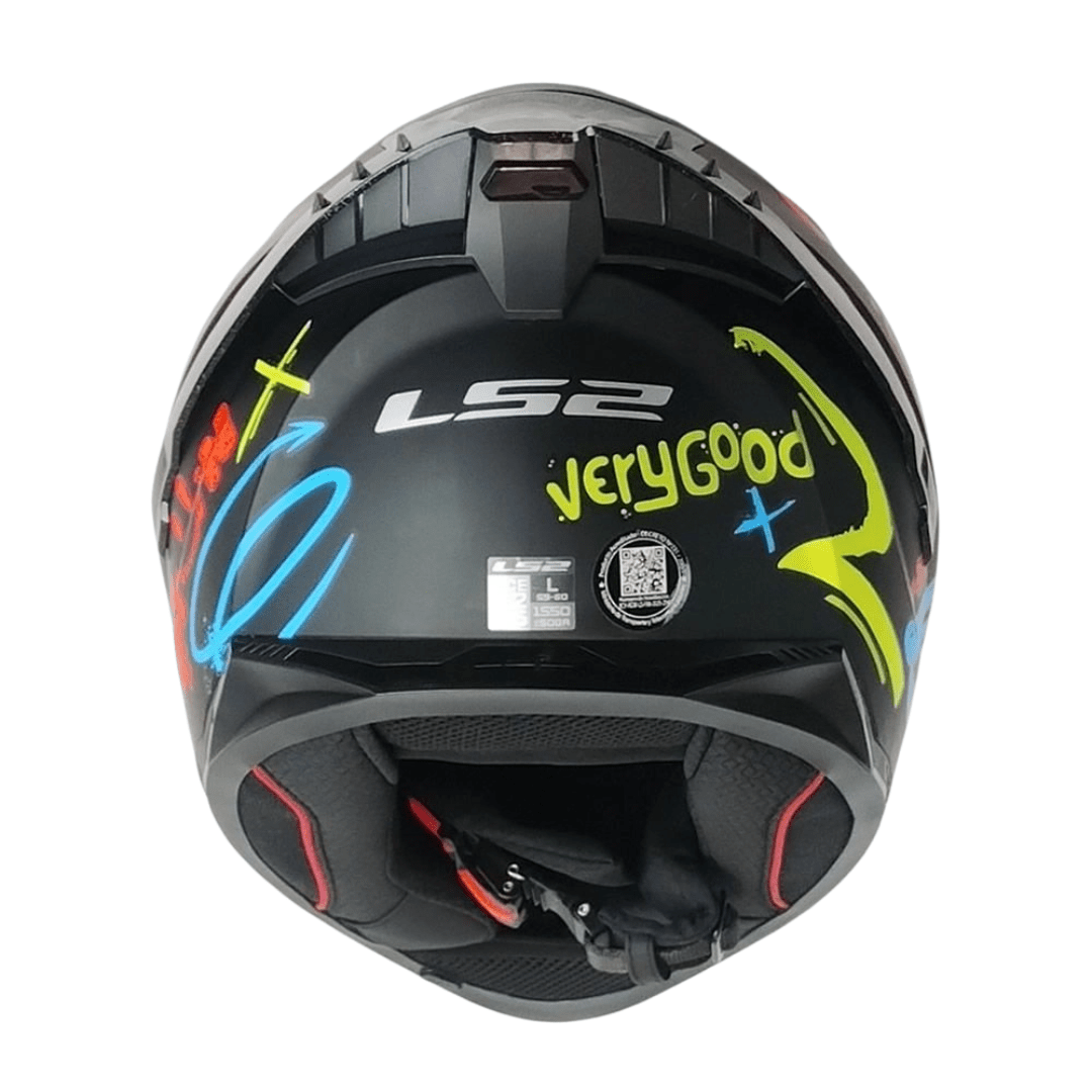 CASCO LS2 FF806 FUSION ONE BLACK COLORS MATTE6