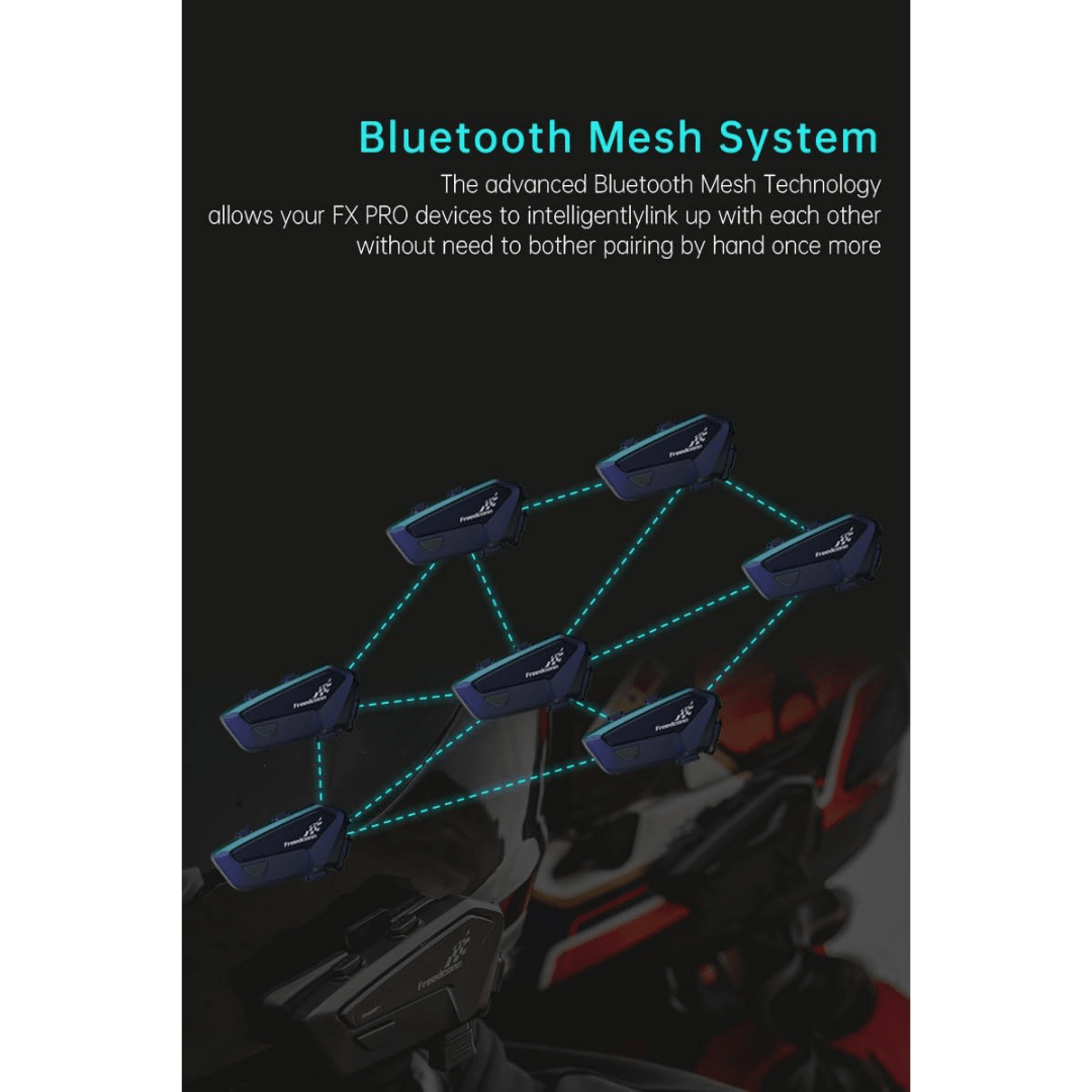 INTERCOM BLUETOOTH FREEDCONN FX5
