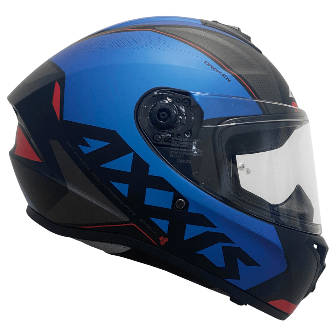 CASCO AXXIS DRAKEN S GEAR E7 BLUE MATTE2