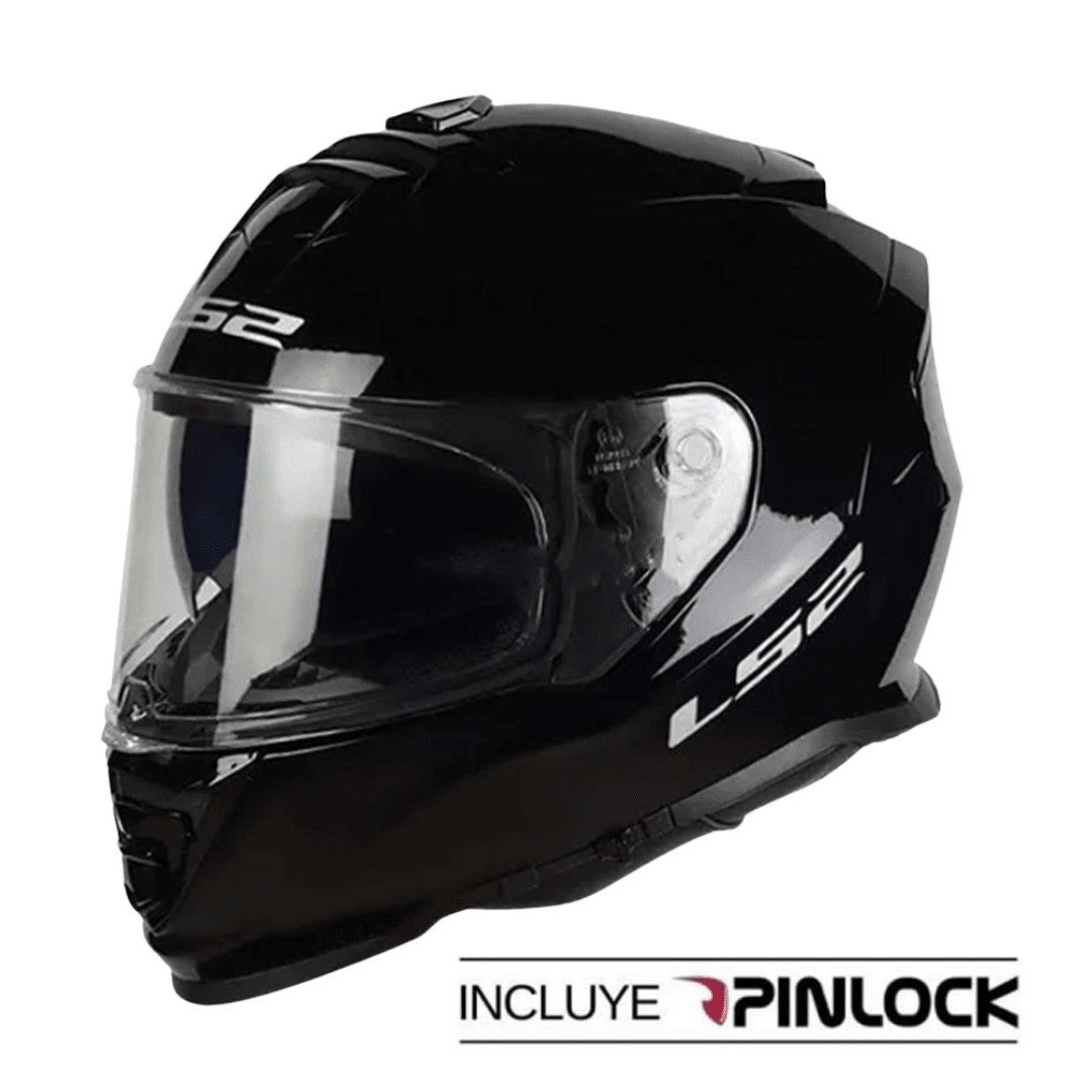 CASCO LS2 FF800 STORM II GLOSS BLACK1