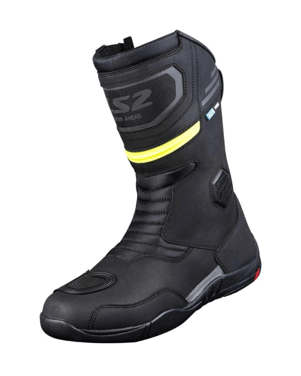 BOTAS LS2 GOBY MAN CAÑA ALTA BLACK YELLOW2