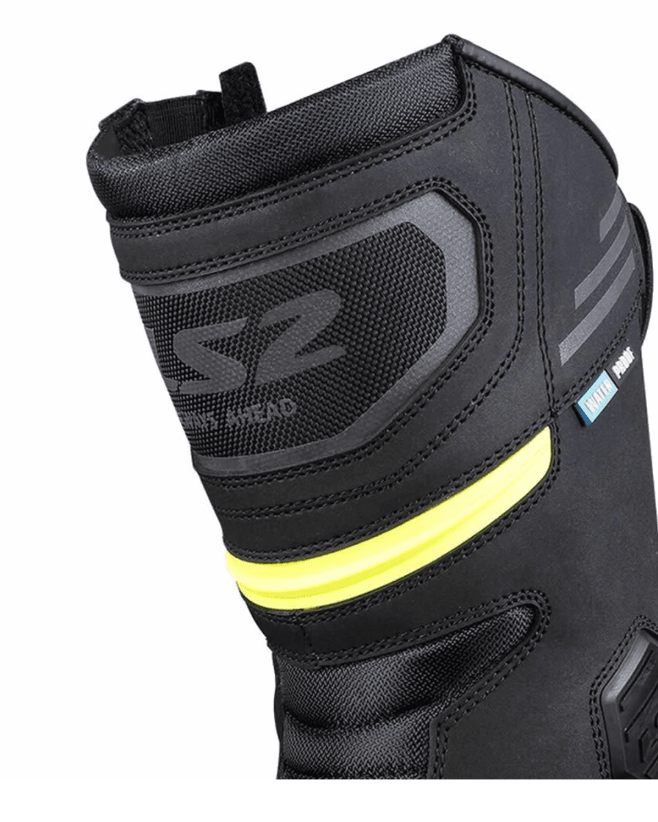 BOTAS LS2 GOBY MAN CAÑA ALTA BLACK YELLOW6