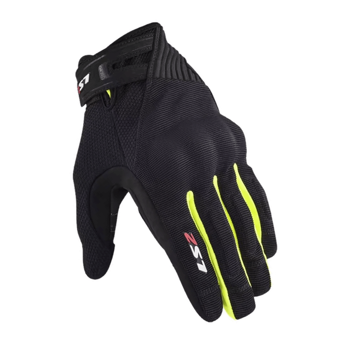 GUANTES LS2 DART II BLACK YELLOW MAN2