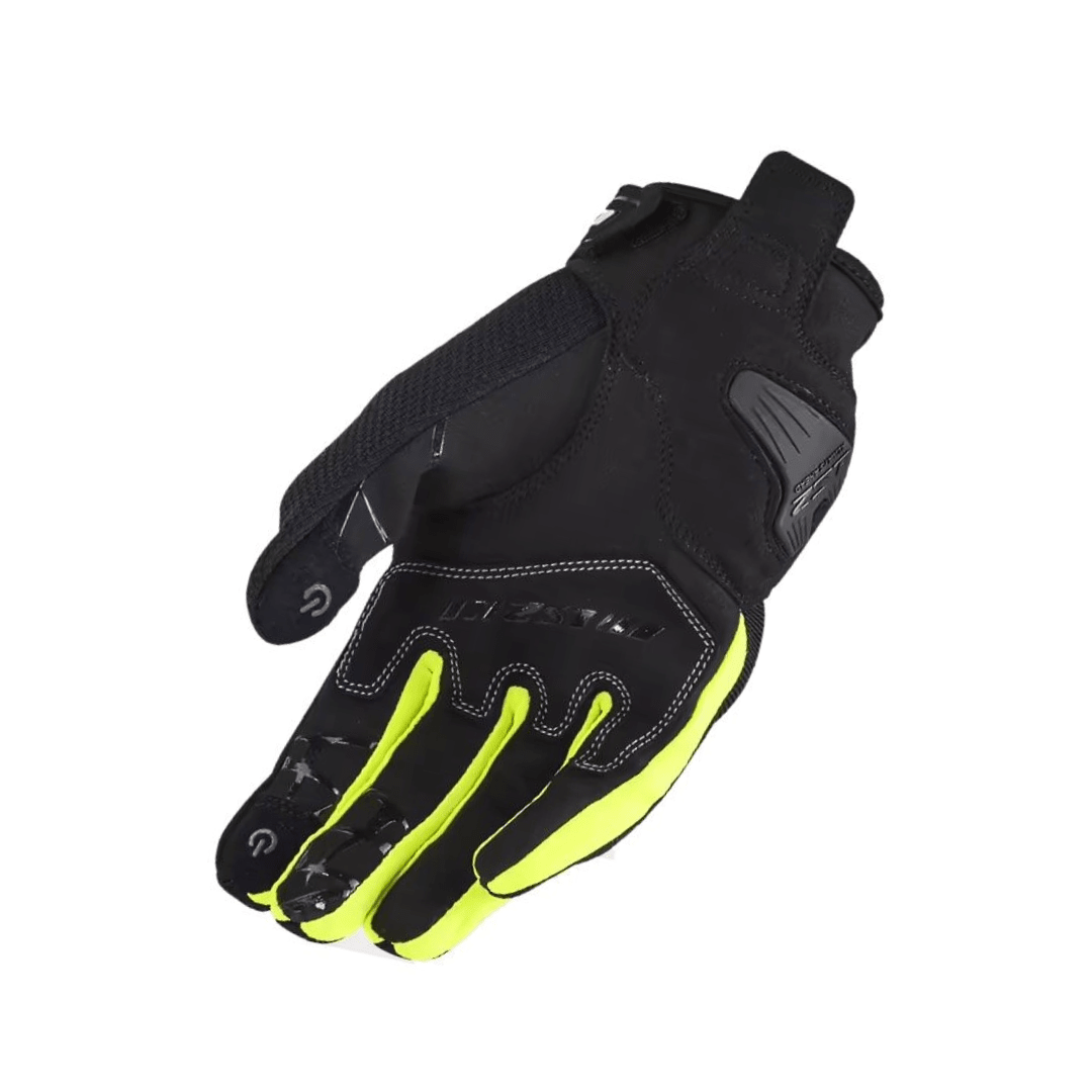GUANTES LS2 DART II BLACK YELLOW MAN3
