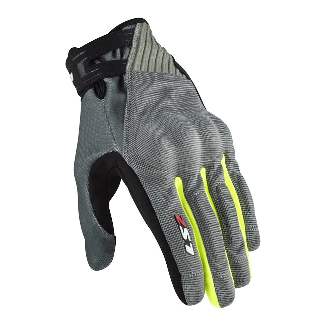 GUANTES LS2 DART II GRAY YELLOW2