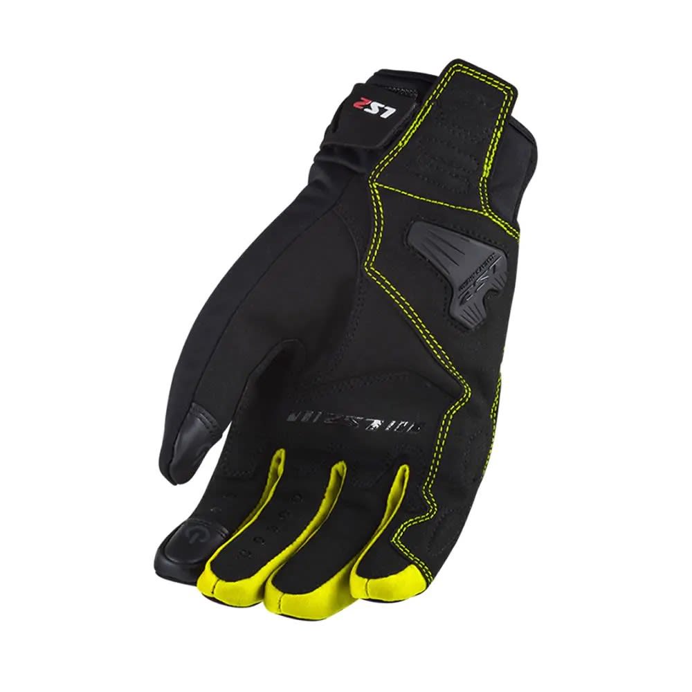 GUANTES LS2 JET II LADY YELLOW4
