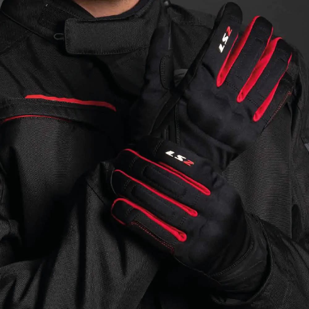 GUANTES LS2 JET II MAN RED5