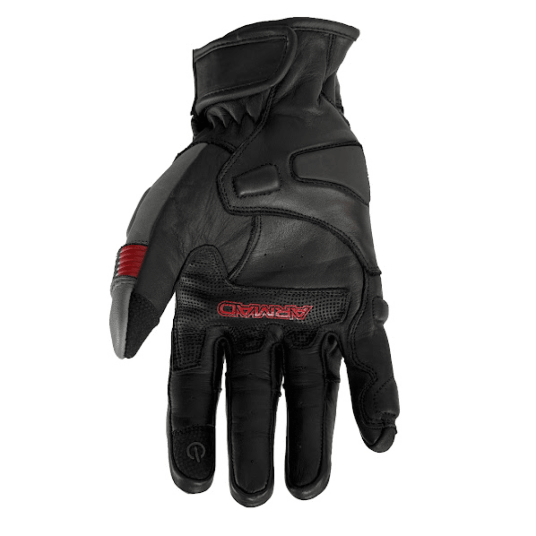 GUANTES ARMAD HIVER GRAY RED2