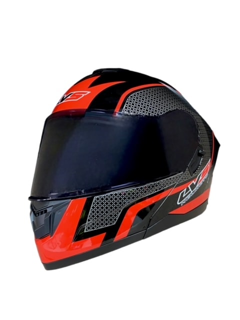 CASCO ABATIBLE LVS RED LINE5