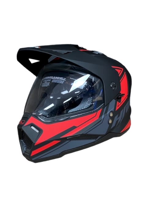 CASCO MULTIPROPOSITO HRO MX-330 TRAP RED6