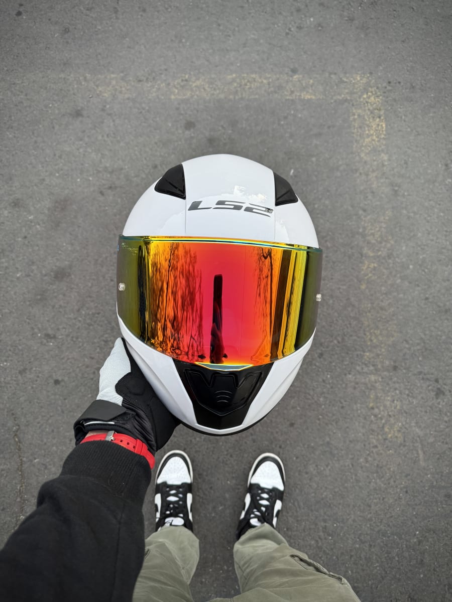 PACK DE PROMOCIÓN LS2 FF810 VIGO WHITE + MICA POLARIZADA RED3
