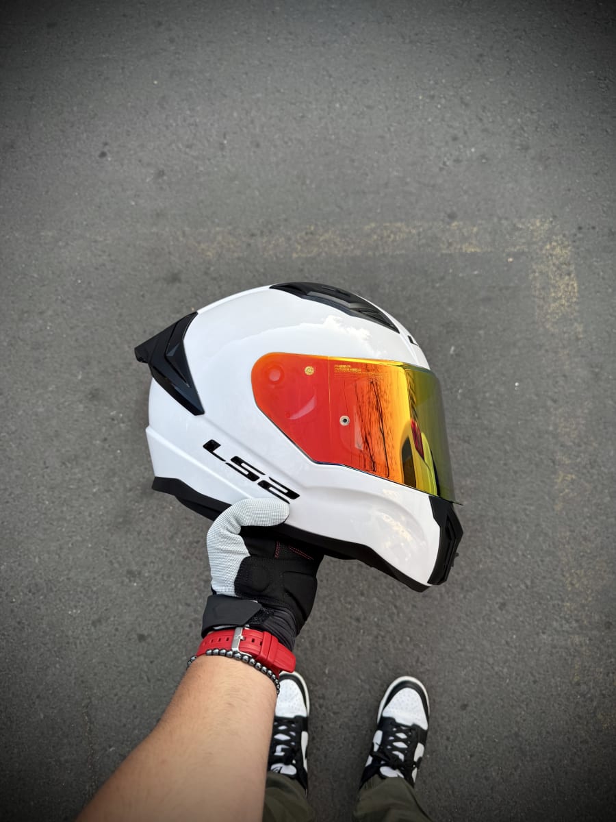 PACK DE PROMOCIÓN LS2 FF810 VIGO WHITE + MICA POLARIZADA RED2