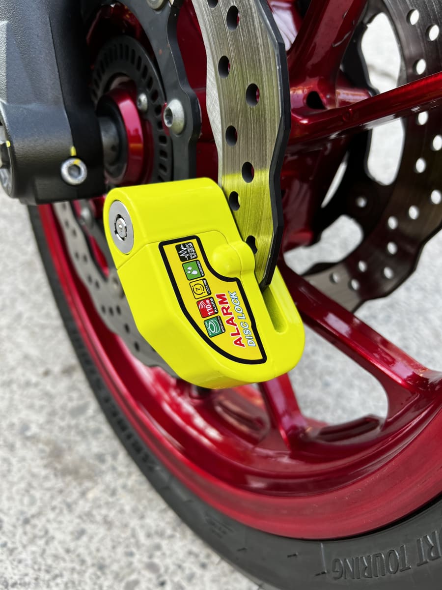 CANDADO DISCO FRENO CON ALARMA LK3033